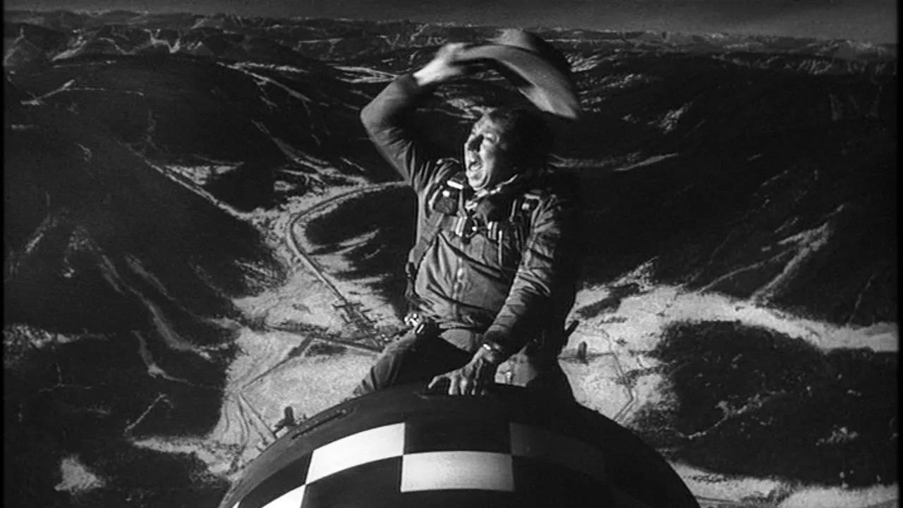 Dr. Strangelove — riding the bomb