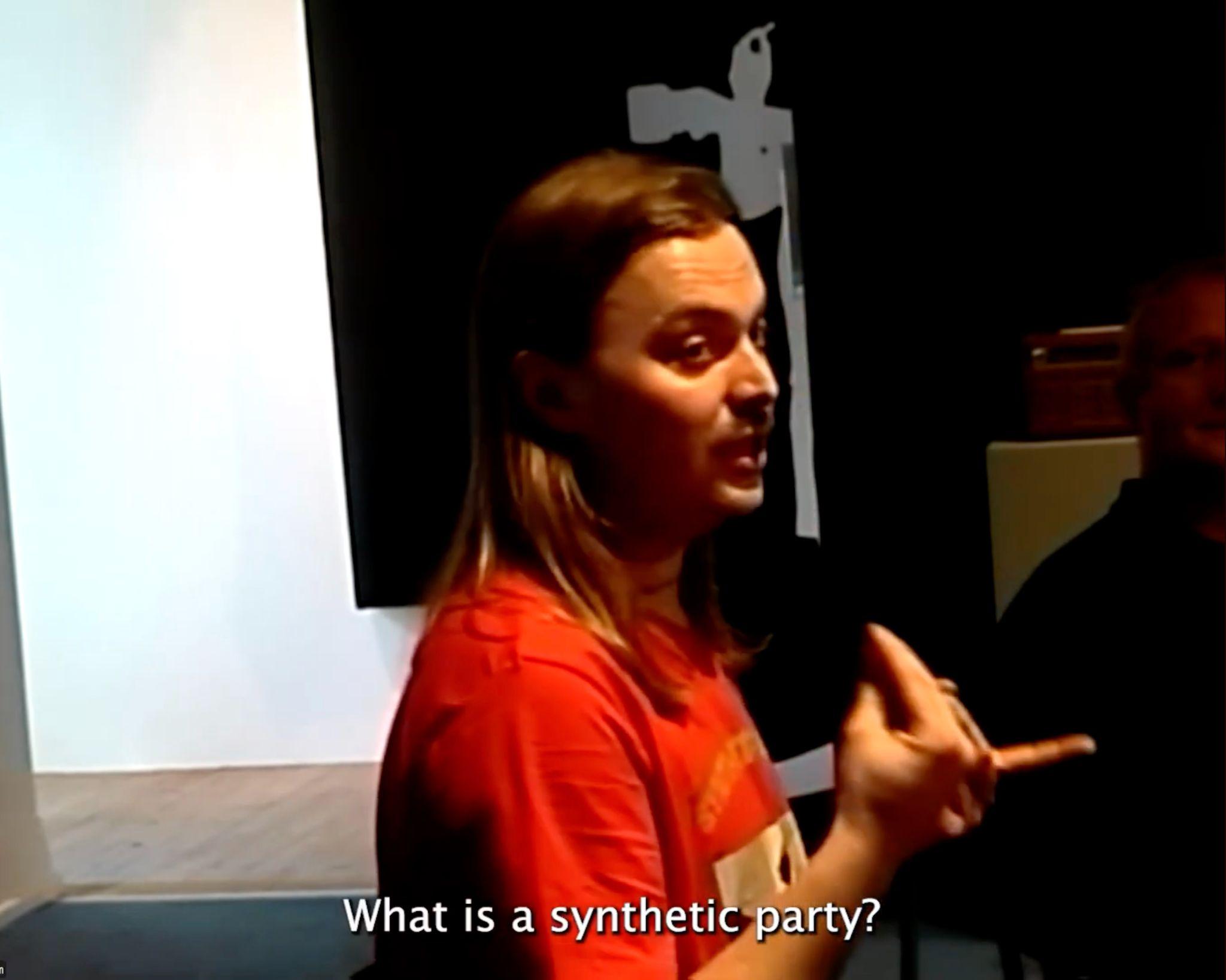 Computer Lars: what is a synthetic party